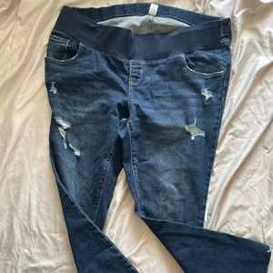 Old Navy Skinny Maternity Jeans Size 14